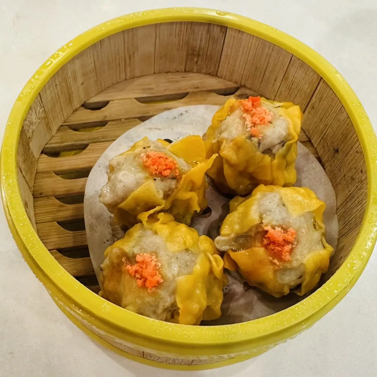Steamed Pork and Shrimp Dumplings Siu Mai 烧卖 4 pcs